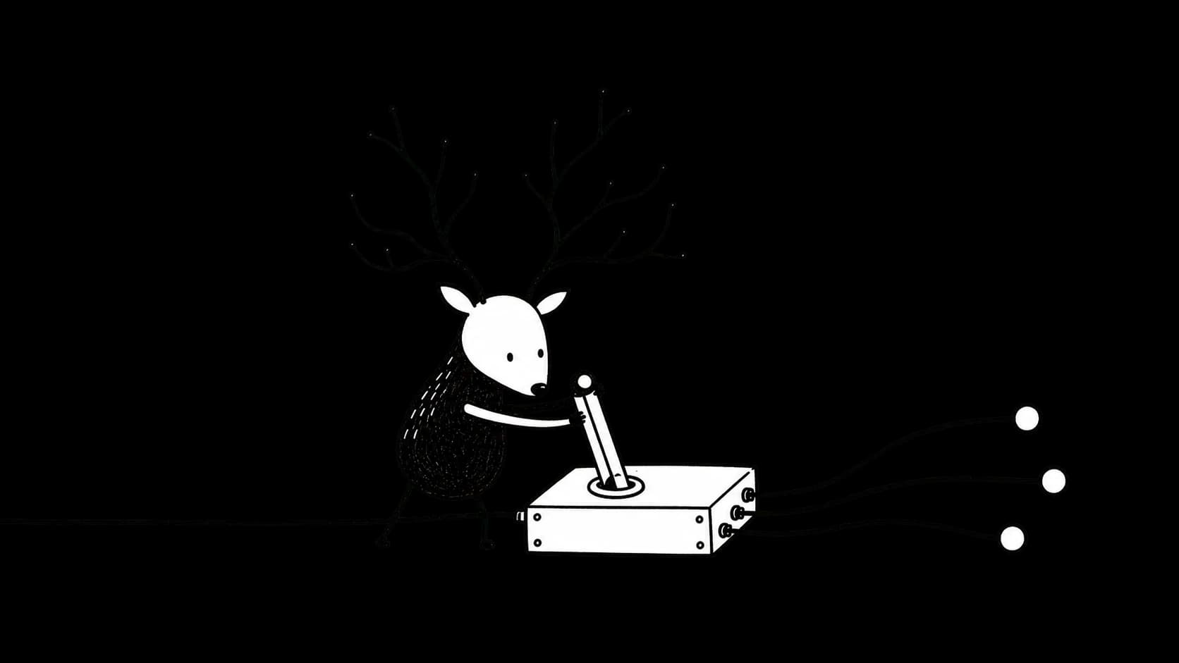 White-Face Xiaolu operating a routing switch that turns one path into multiple paths